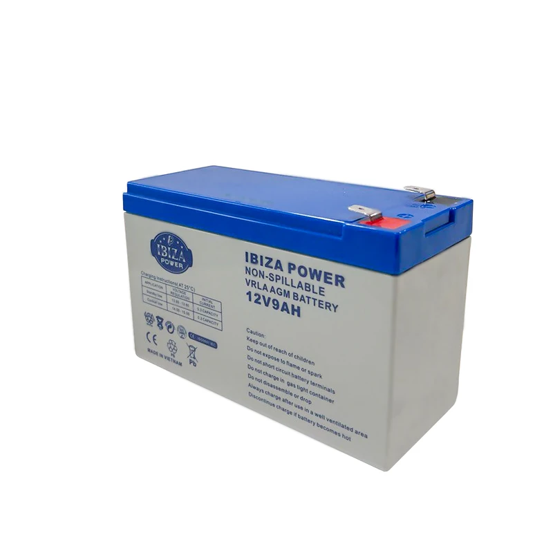 باتری 12 ولت 9 آمپر ایبیزا IBIZA POWER